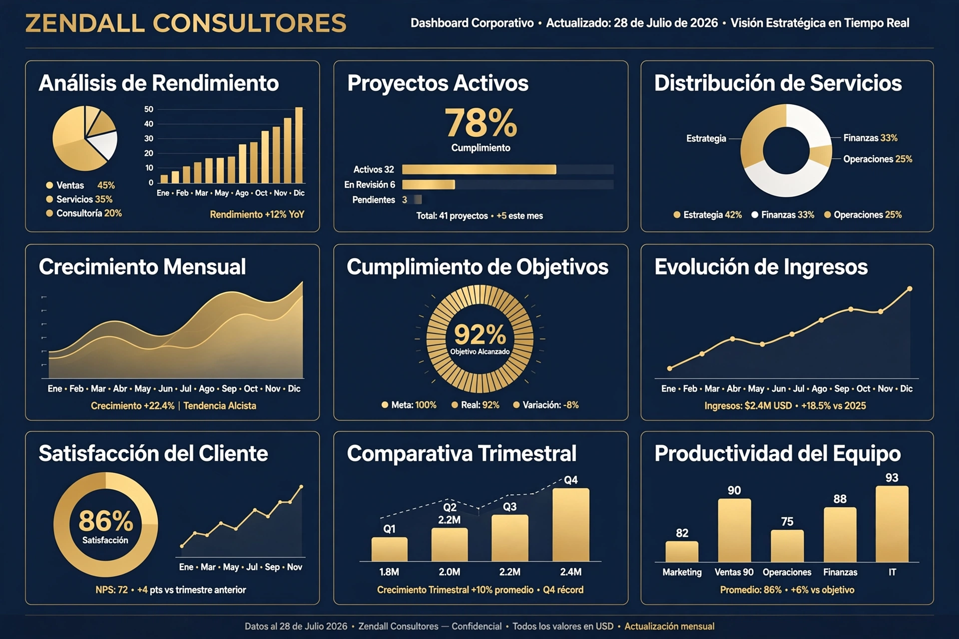 Power BI para PYMEs: cinco tableros que cambian decisiones
